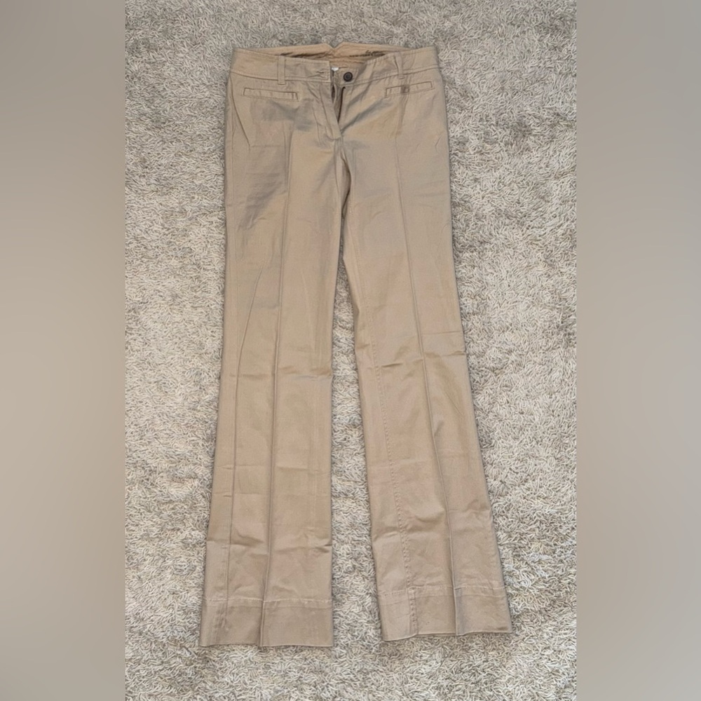 New York & Company TALL Tan Flare Pants